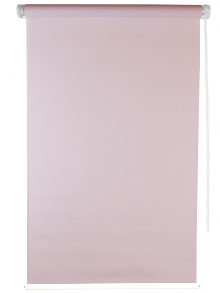 Ролета мини Лен Розовый актик 61x160 см розовая 