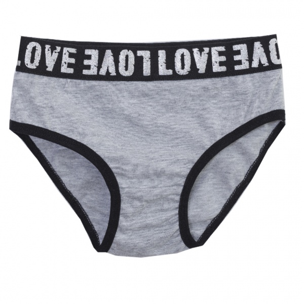 Труси для дівчаток KOSTA р.134–140 сірий меланж 2668-10 