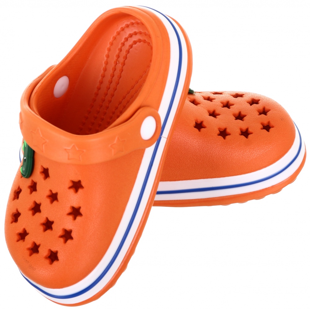 Сабо для дівчаток Shantou Динозавр р.28 помаранчевий (ls-23052)