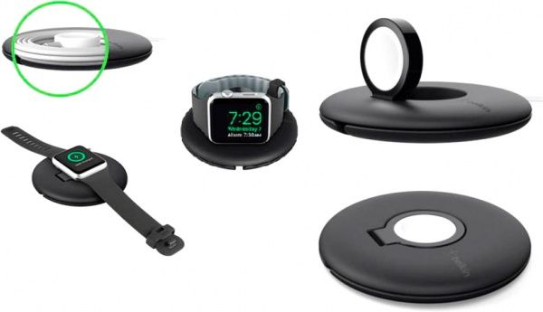 Док-станция Belkin TRAVEL STAND FOR APPLE WATCH black (F8J218bt) 