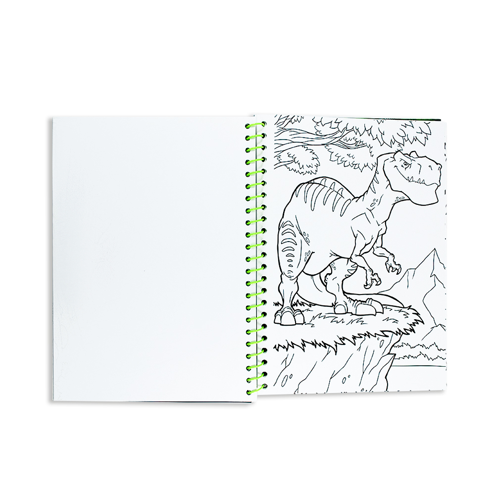 Раскраска «с наклейками и карандашами Dinosaur Expedition»