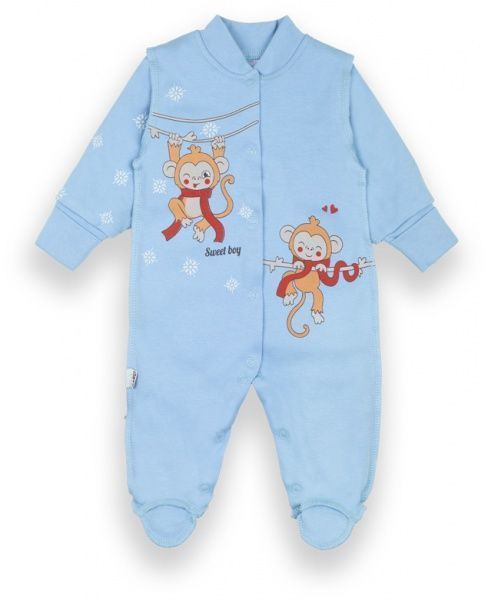 Человечек Габби Африканская зима р.56 голубой KB-20-19-1 