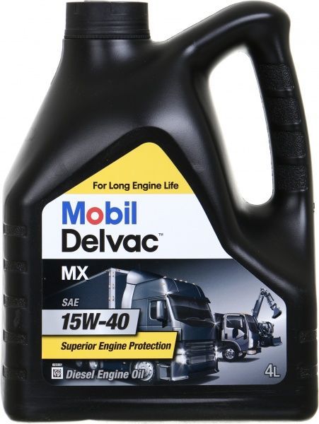 Моторне мастило Mobil Delvac MX 15W-40 4 л (152658)
