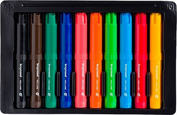 Набор фломастеров детских BIG POINT 10 цветов 60122010 Bruynzeel