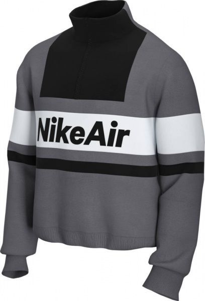Джемпер Nike M NSW NIKE AIR JKT PK CJ4836-021 р. M сірий