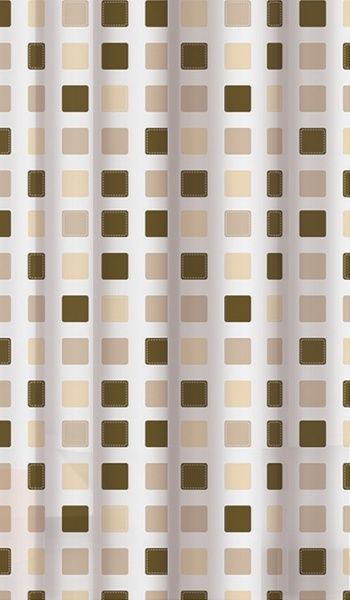 Штора для душа 51404 Mosaic beige (комплект)