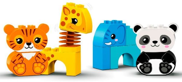 Конструктор LEGO Duplo Потяг із тваринами 10955