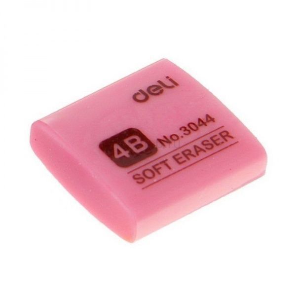 Гумка суперм’яка 3044 рожева Deli