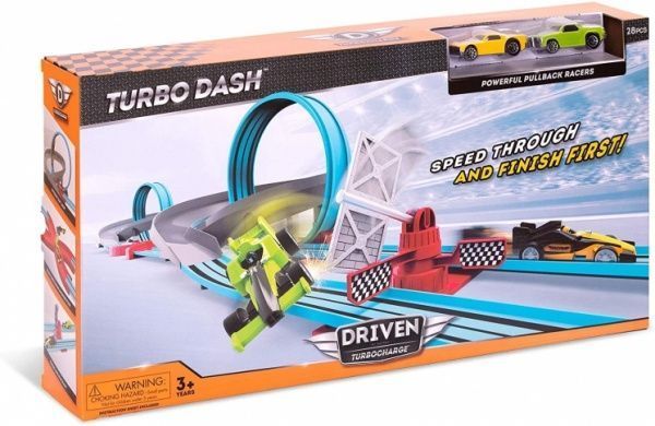 Игровой набор Driven Трек Turbocharge Turbo Dash 28 эл. WH1116Z