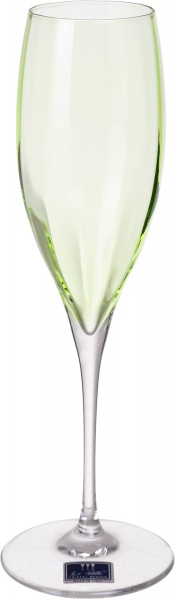 Набор бокалов для шампанского Monalisa Allegria Green 260 мл 6 шт. Vema 
