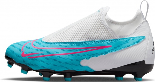 Бутсы Nike JR PHANTOM GX ACADEMY DF FG/MG DD9546-446 р.37,5 синий