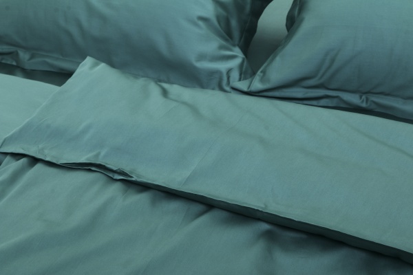 Комплект постельного белья Сатин Люкс семейный малахит Homeline 