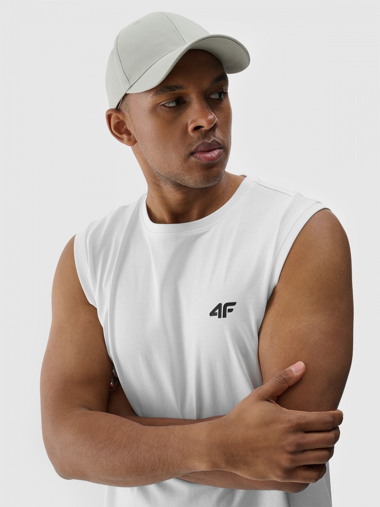 Футболка 4F SLEEVELESS M125 р.L белый