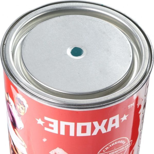 Эмаль ЭПОХА пентафталевая ПФ-115К темно-зеленый глянец 0,7л 0,9кг