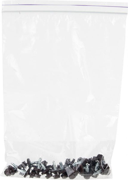 Саморез кровельный по металлу 4,8x19 мм вес шоколад RAL 8017 RAL 8017M Expert Fix