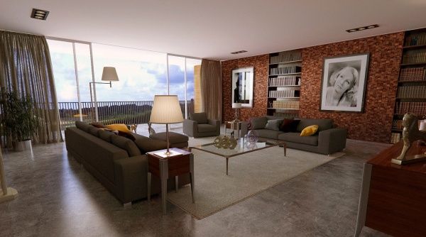 Декоративна панель 3D-панель Живий камінь Квадрат великий 20 0,57 кв.м