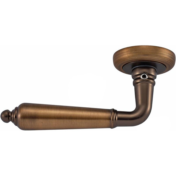 Ручка на розетці  MVM Z-1221 матова бронза