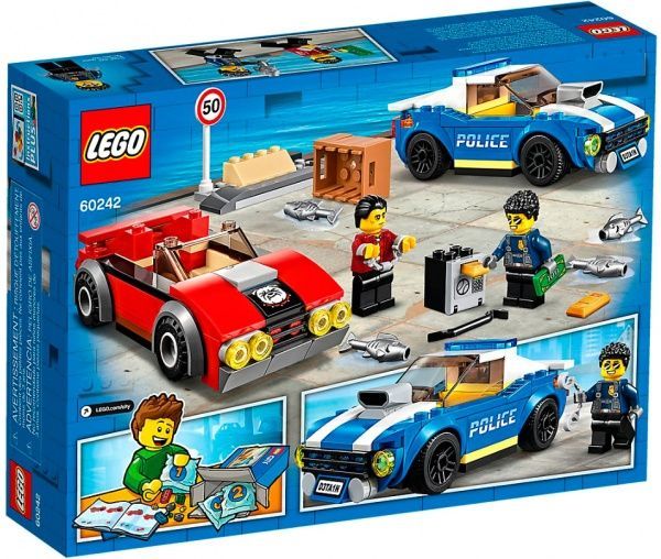 Конструктор LEGO City Полицейский арест на автостраде 60242