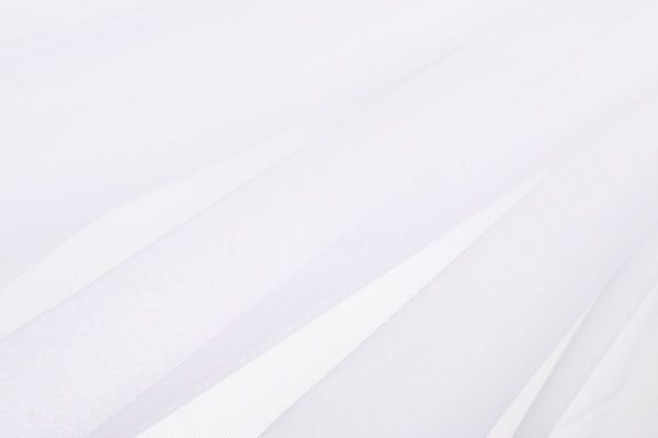 Ткань тюлевая сетка-снежок 300 см молочная 815460/02 