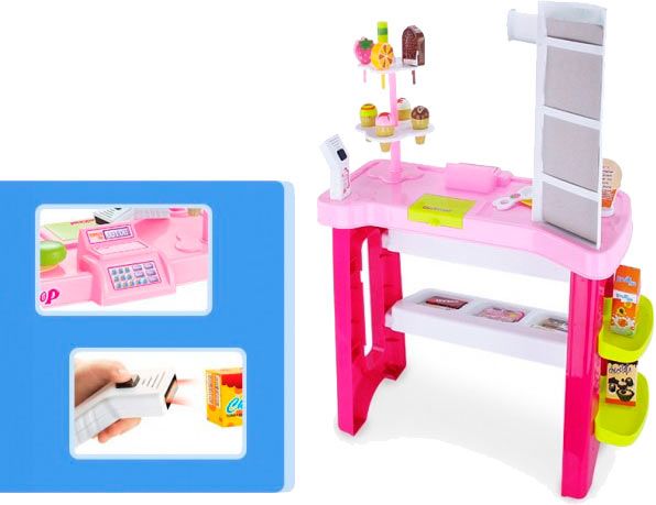Игровой набор магазин/кондитерская с кассой 668-19-21 Bambi ODT025177