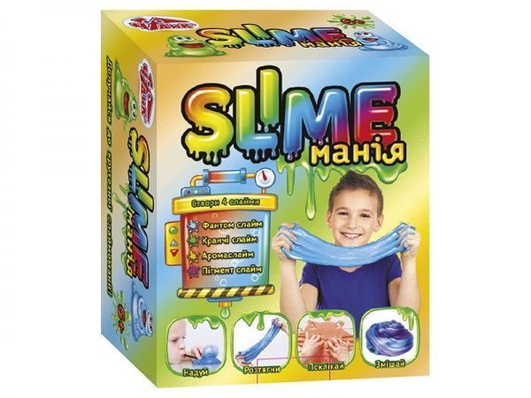 Набір для творчості Ranok Creative Чудик Slime-манія Хлопчики 399401