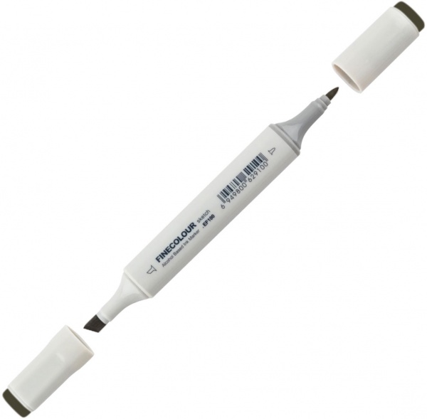 Маркер спиртовий FINECOLOUR Sketch EF100-189 bcds сірий №10 