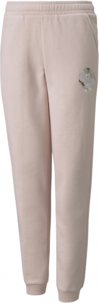 Штани Puma Alpha Sweatpants 58923536 р. 116 світло-рожевий