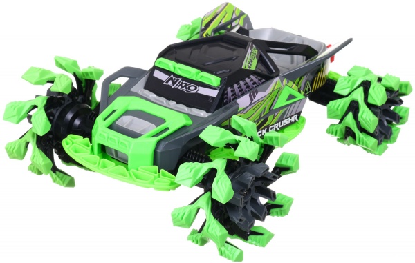 Машинка на р/к Nikko Rock CrushR Techno Green 1:18 10211