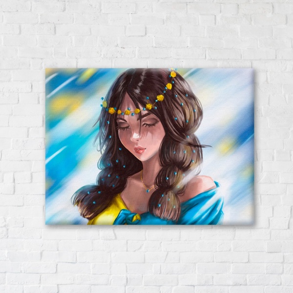 Постер Желание мира ©Ana Slip 50x60 см Brushme 