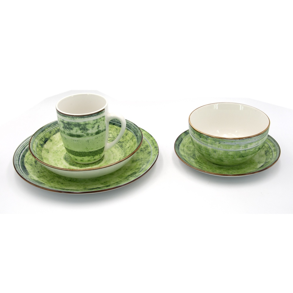 Тарілка десертна Milika SandGreen 19 см M0570-TRSC251816-75P