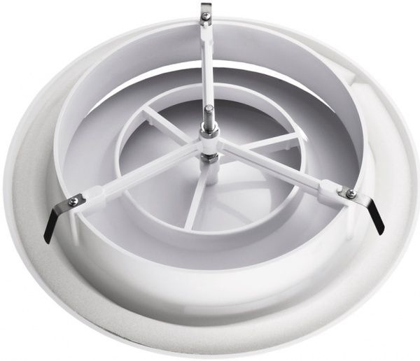 Анемостат Вентс А 200 ВР пластик белый 