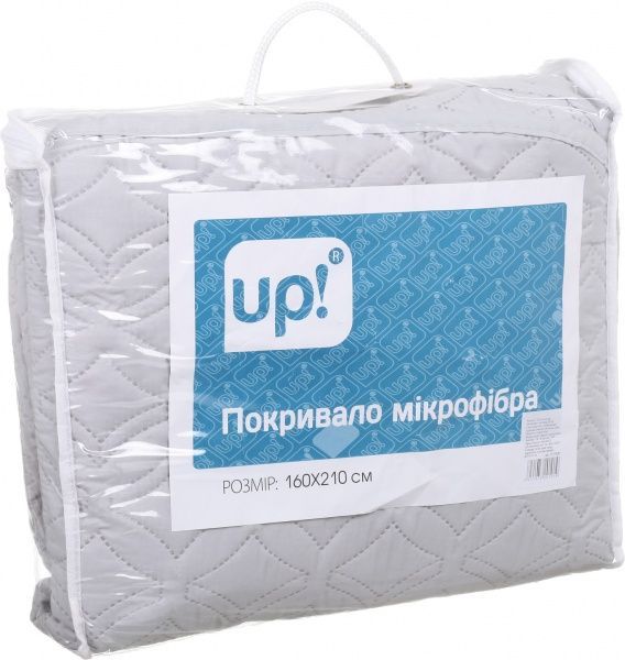 Покрывало Ultrasound 160x210 см UP! (Underprice) серый/розовый 