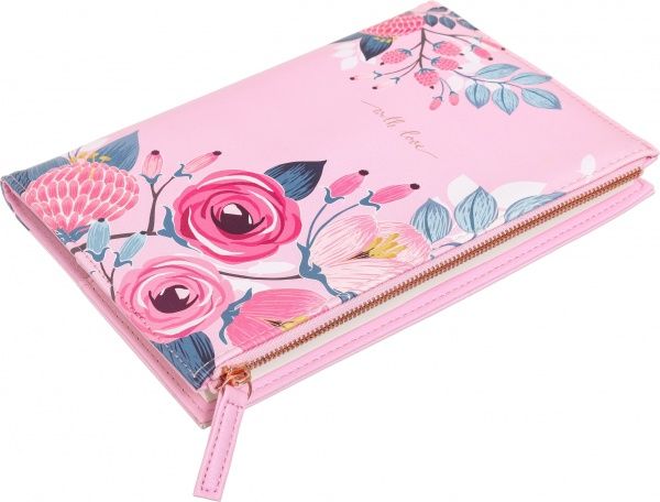 Блокнот With love с карманом A5 80 листов