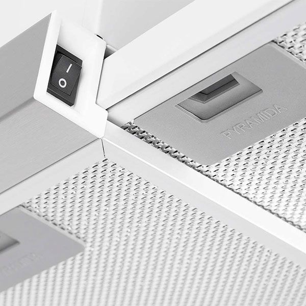 Вытяжка Pyramida TL FG IX WH white 60 см