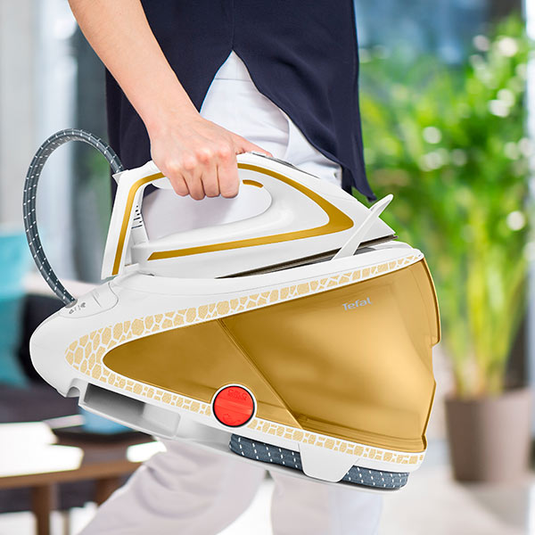 Праска з парогенератором Tefal GV9581 Pro Express Ultimate та прасувальна дошка Tefal IB5100 Pro Comfort у дарунок!