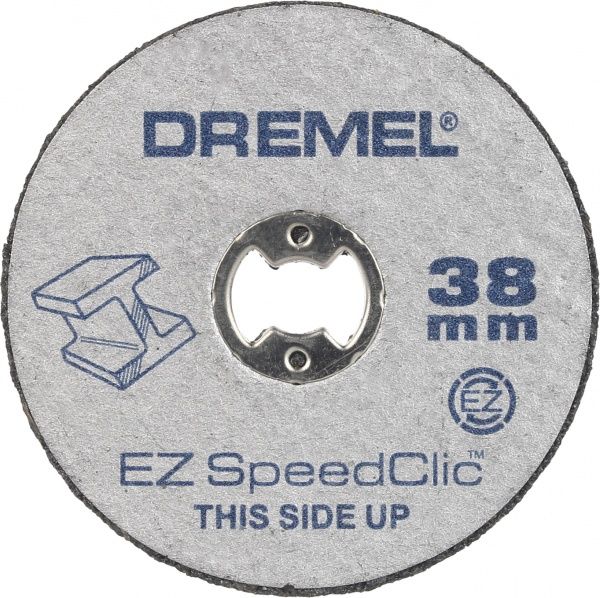 Комплект базовый Dremel SC406 EZ Speedclic держатель и 2 отрезных круга 2615S406JC