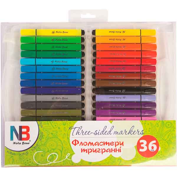 Фломастеры Nota Bene 36 шт