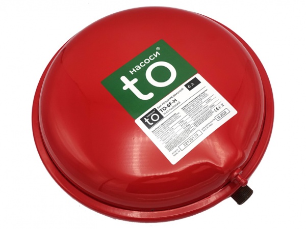 Бак розширювальний toНАСОСИ плаский 6 л 3/4