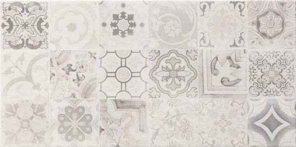 Плитка El Molino Плитка El Molino Монако Декор Джет Перла 25х50  