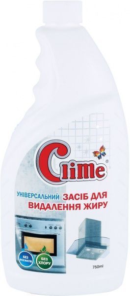 Засіб Clime універсальний для видалення жиру запаска 0,75 л