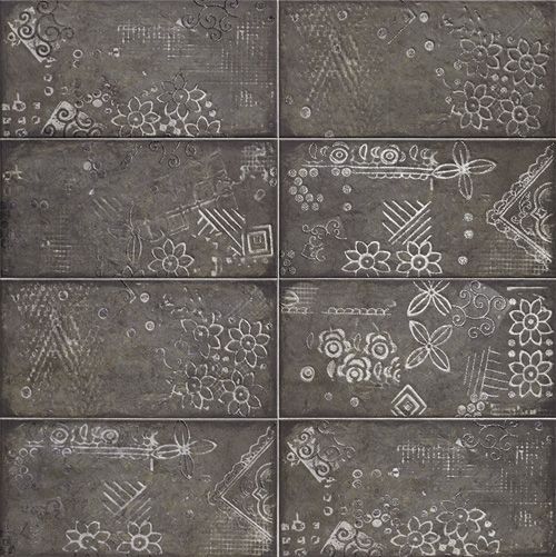 Плитка Mainzu Ріволі Кельта Блек 15x30 