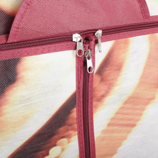 Гардероб текстильный Railway 1560х870х460 мм красный 