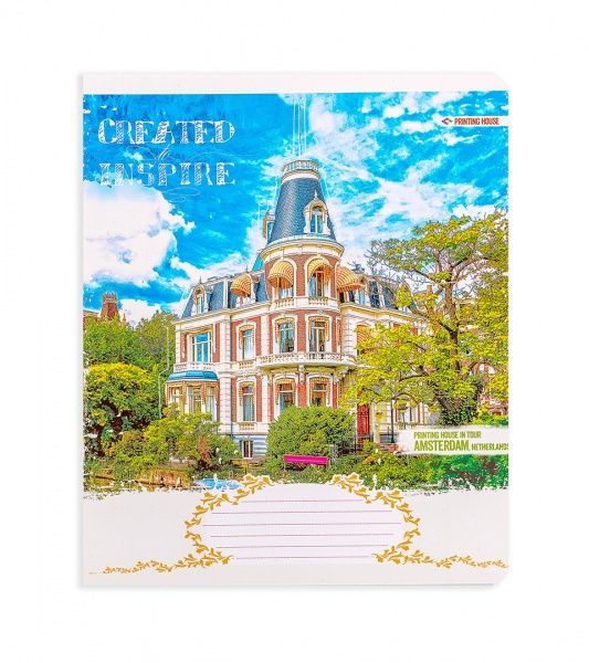 Комплект тетрадей Архитектура для вдохновения 18 листов в линию 25 шт. Поділля