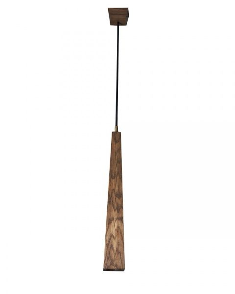 Светильник подвесной Iterna Vadso 1xGU10 ясень темный LW018 