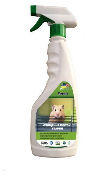 Засіб Xtreme для очищення кліток тварин 500 мл