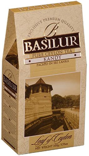 Чай чорний Basilur Лист Цейлону Канді 100 г 