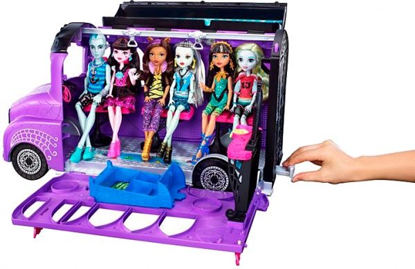 Игровой набор Monster High Крутой школьный автобус FCV63