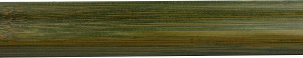 Молдинг для бамбуковых обоев верхний декор LZ-R202C 185x3x0.6 см зеленый