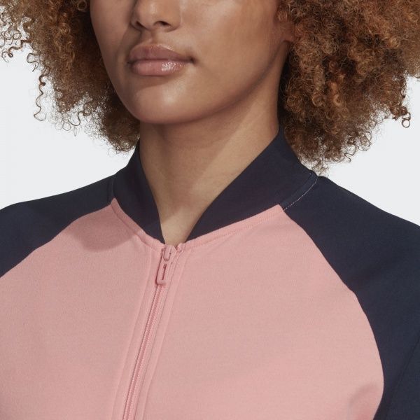 Спортивний костюм Adidas WTS NEW CO MARK FM6840 р. XS рожевий