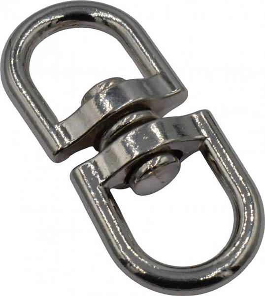 Вертлюг нікельований 4 мм